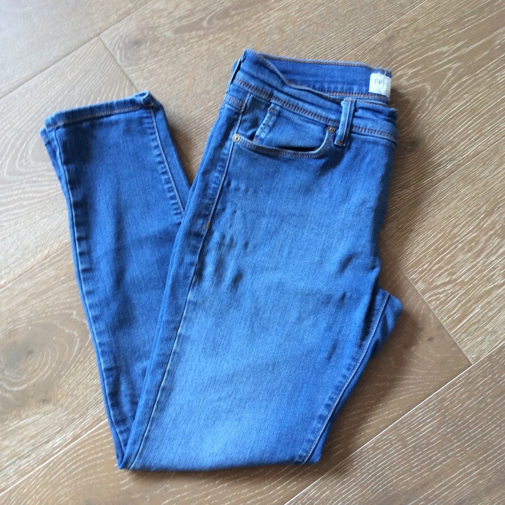 Free People Slim Boyfriend Jeans